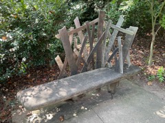 A really cool bench